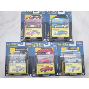 Matchbox 1:64 Zestaw MB Collectors - 5 szt